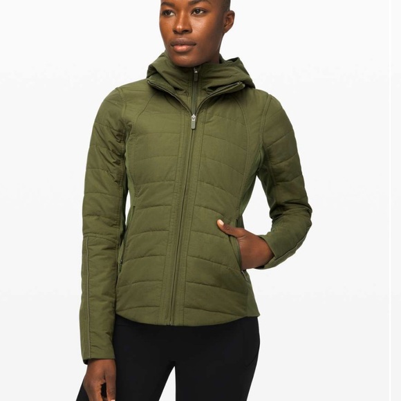 lululemon athletica Jackets & Blazers - Lululemon Another Mile Jacket Landscape green 4